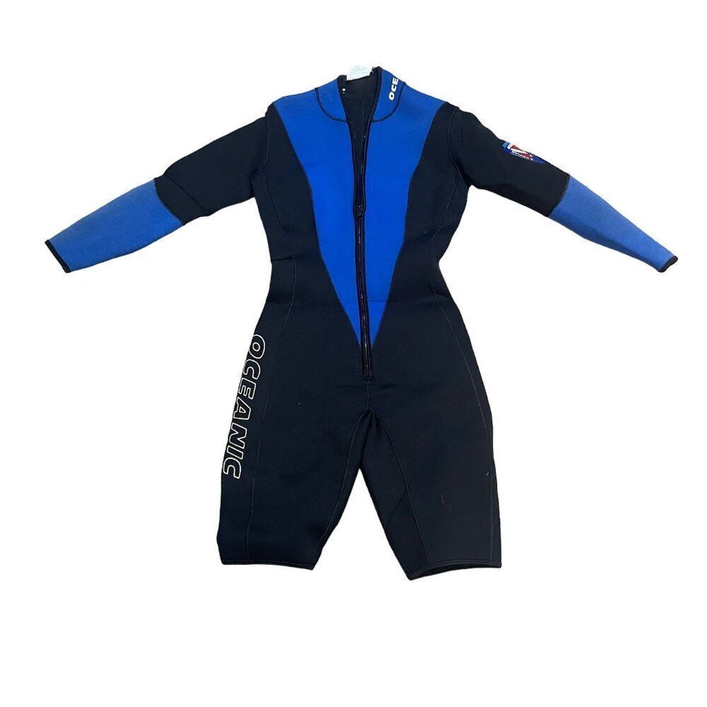 Oceanic Splash 2 3mm Neoprene Wetsuit Long Sleeve Shorts Surfing Diving Swimming